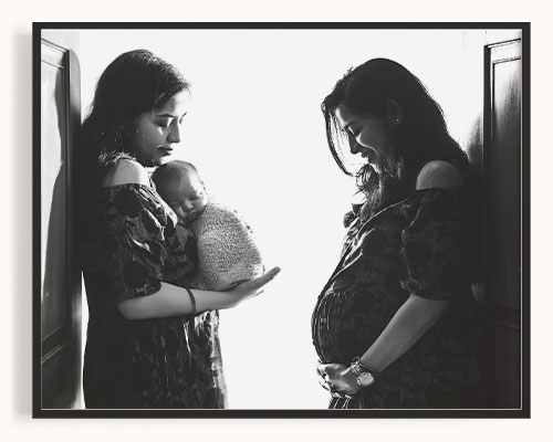 Maternity + Newborn Combination Photo Sessions in Hyderabad