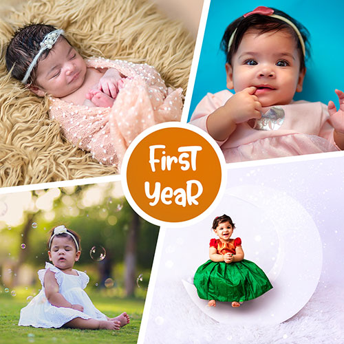 Baby Milestone Photography in Hyderabad