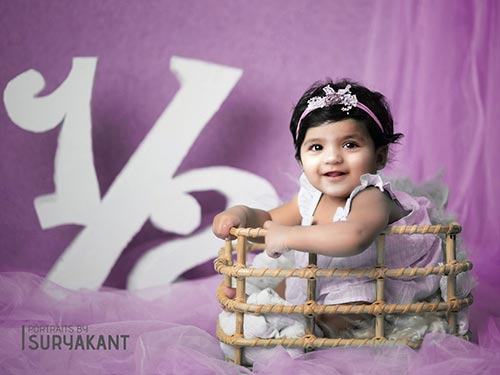 Half Birthday Photography in Hyderabad